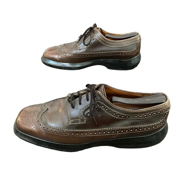 Tod\'s Men\'s Brown Leather Derby Shoe Lace Up Size 40 US Size 7.5 main image 4